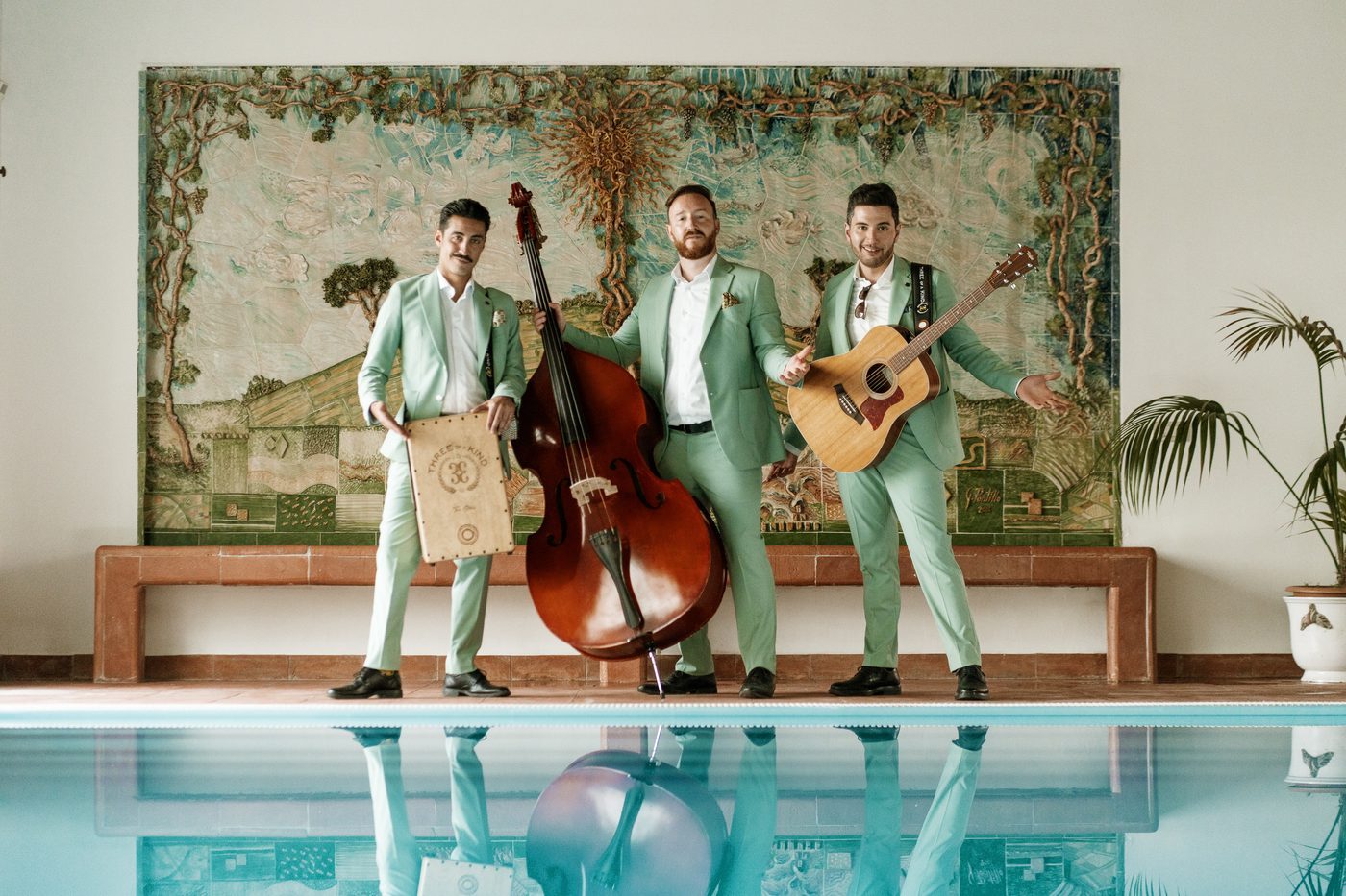 Three of a Kind performing